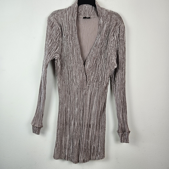 Komarov Size XL Crinkle Top Blouse - Picture 1 of 9